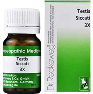 Dr Reckeweg Testes Siccati Bottle of  20 GM