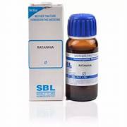 SBL Ratanhia Mother Tincture Q Bottle of 30 ML
