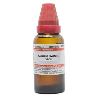 Dr Willmar Schwabe India Astacu flvatili 30ch Bottle of 30 ML