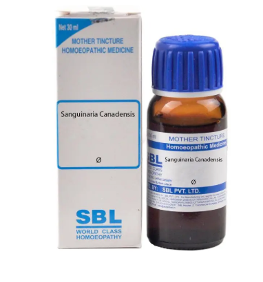 SBL Sanguinaria Canadensis Mother Tincture Q Bottle of 30 ML