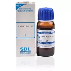 SBL Senecio Aureus Mother Tincture Q Bottle of 30 ML