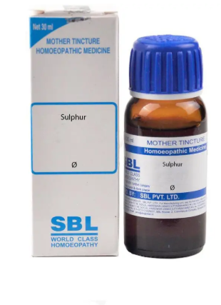 SBL Sulphur Mother Tincture Q Bottle of 30 ML