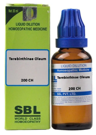 SBL Terebinthinae Oleum Dilution 200 CH Bottle of 30 ML