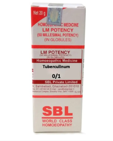 SBL Tuberculinum 0/1 LM Bottle of 20 GM