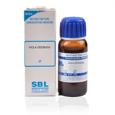 SBL Viola Odorata Mother Tincture Q Bottle of 30 ML