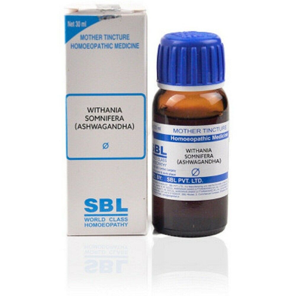 SBL Withania Somnifera Mother Tincture Q Bottle of 30 ML