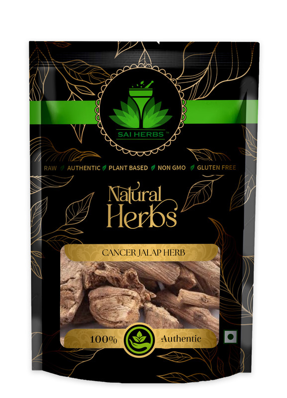 SAI HERBS Cancer Jalap Herb Packet of 100 GM
