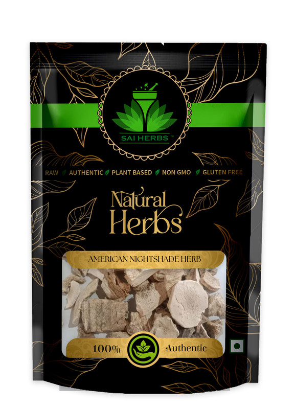 SAI HERBS American Nightshade Herb Packet of 100 GM