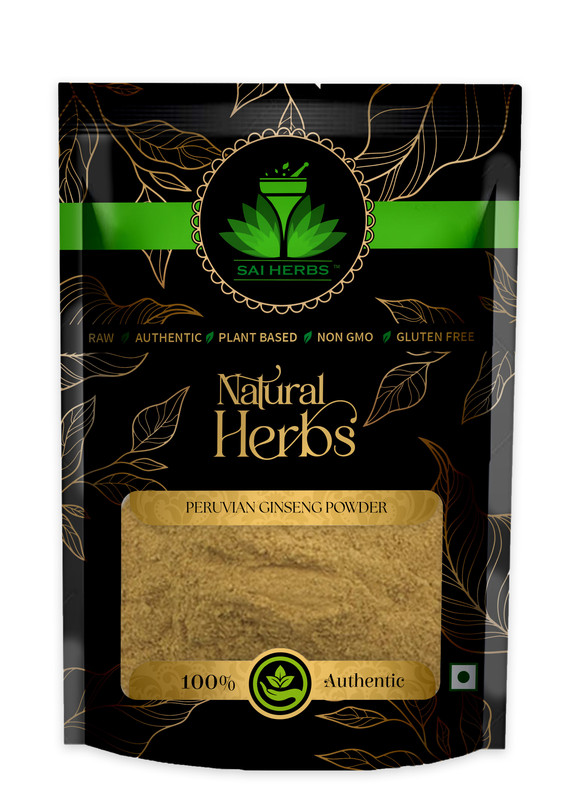 SAI HERBS Peruvian Ginseng Powder Packet of 500 GM