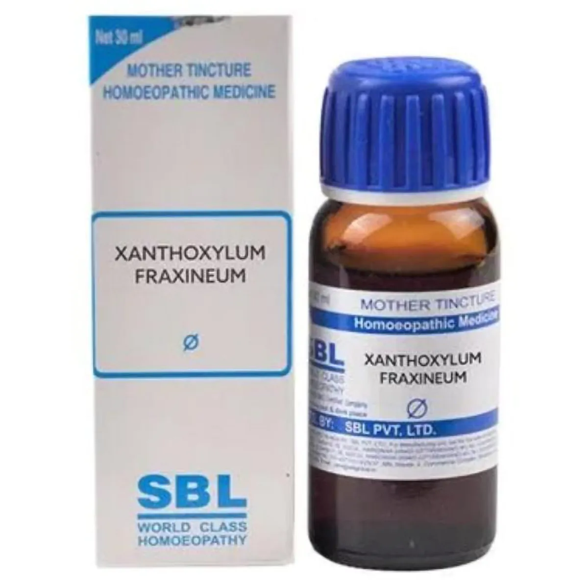 SBL Xanthoxylum Fraxineum Mother Tincture Q Bottle of 30 ML
