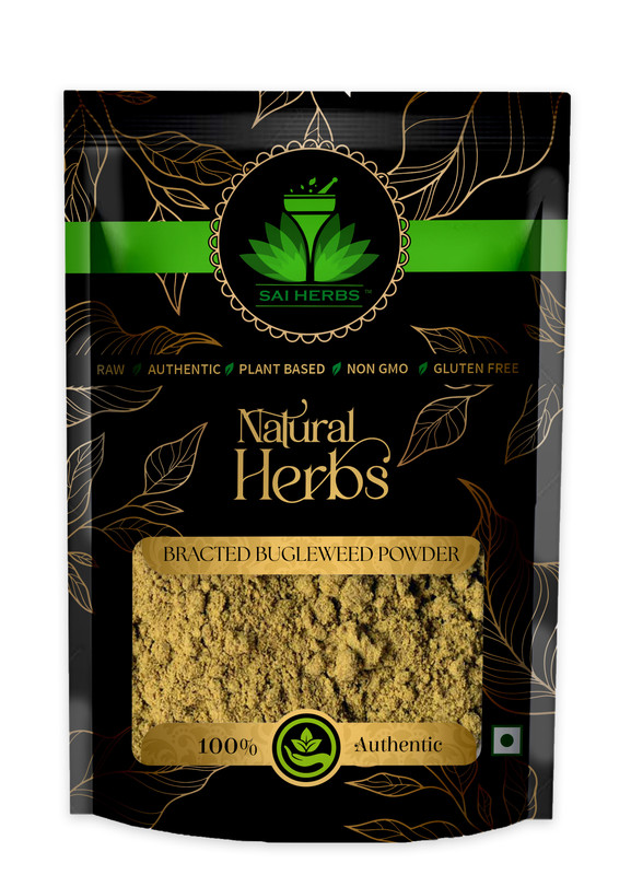 SAI HERBS Bracted Bugleweed powder Packet of 100 GM