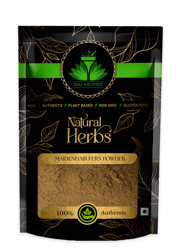 SAI HERBS Maiden Hair Fern Herb Powder Packet of 100 GM