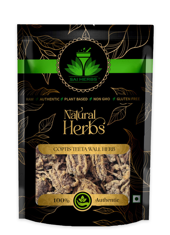 SAI HERBS Coptis Teeta wall Herb Packet of 100 GM