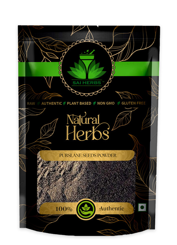 SAI HERBS Purslane Seeds powder Packet of 100 GM