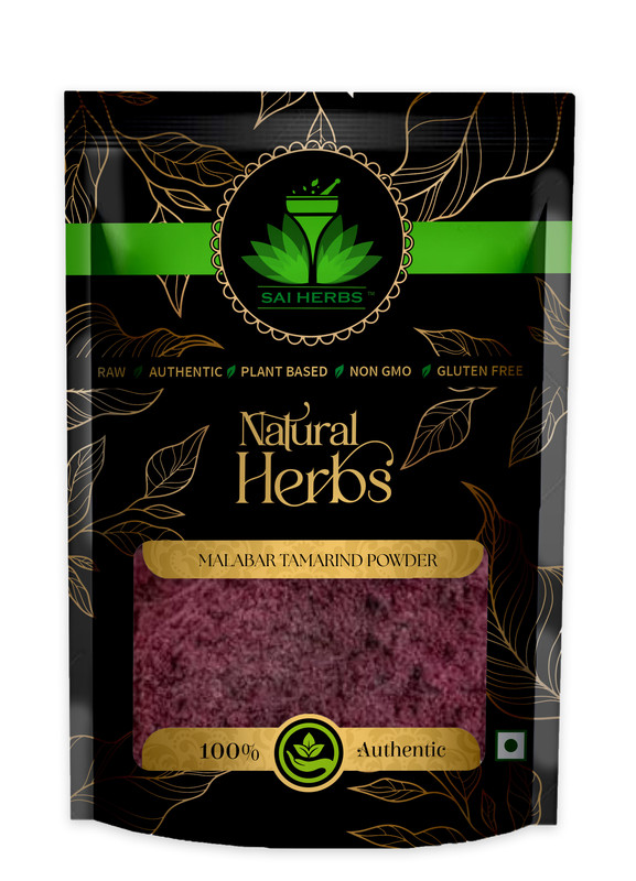 SAI HERBS Malabar Tamarind Powder Packet of 100 GM