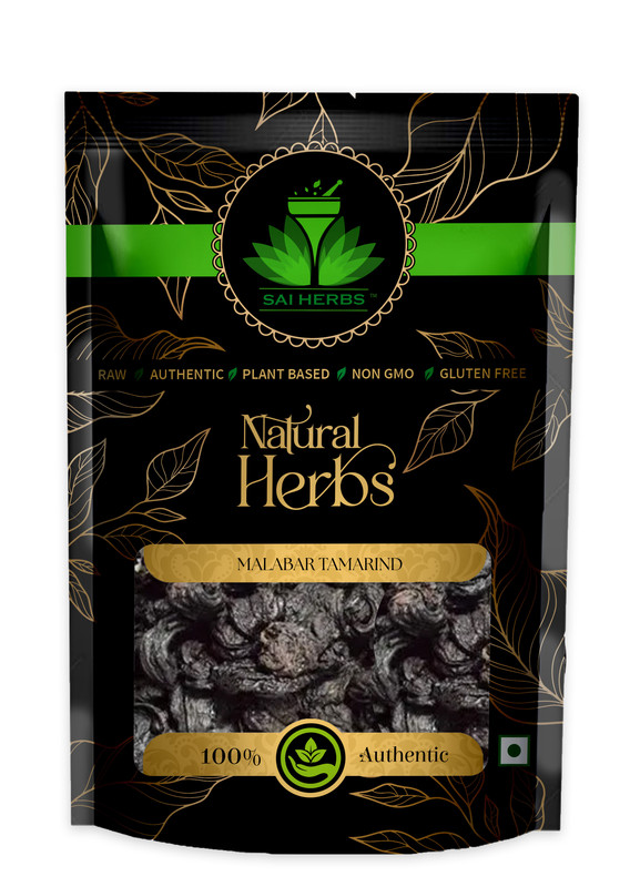SAI HERBS Malabar Tamarind Packet of 100 GM