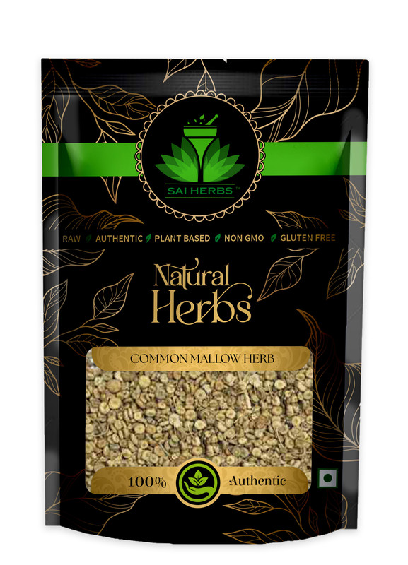 SAI HERBS Common Mallow Herb Packet of 100 GM