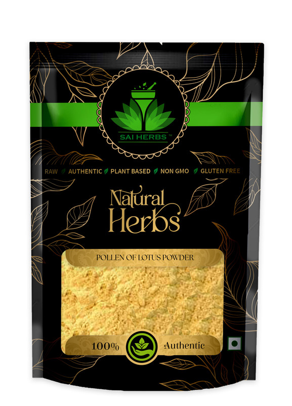 SAI HERBS Pollen of Lotus Powder Packet of 100 GM