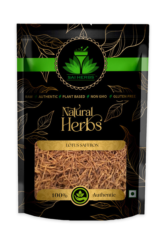 SAI HERBS Lotus Saffron Packet of 100 GM