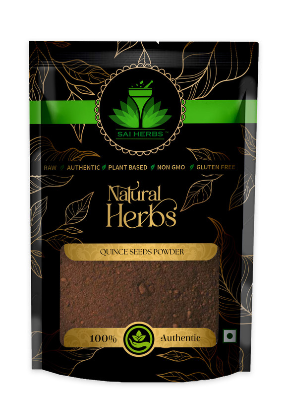 SAI HERBS Quince Seeds Powder Packet of 100 GM