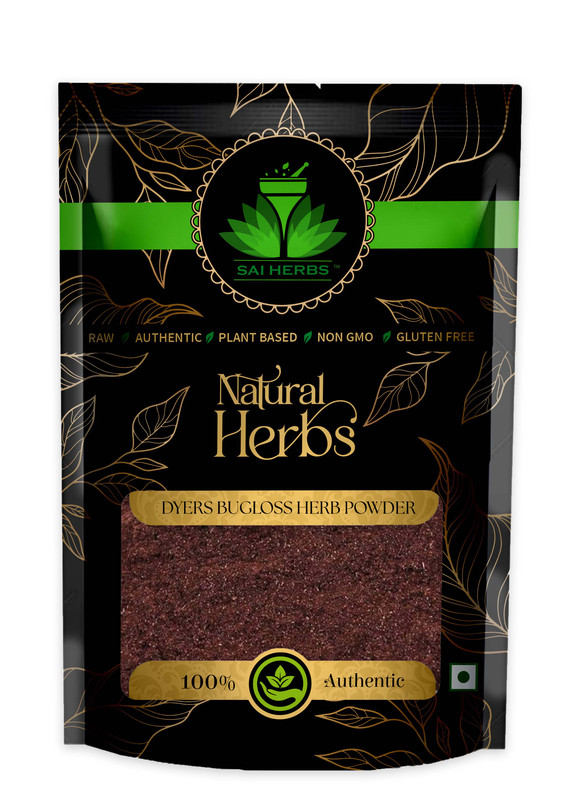 SAI HERBS Dyers Bugloss Herb powder Packet of 100 GM