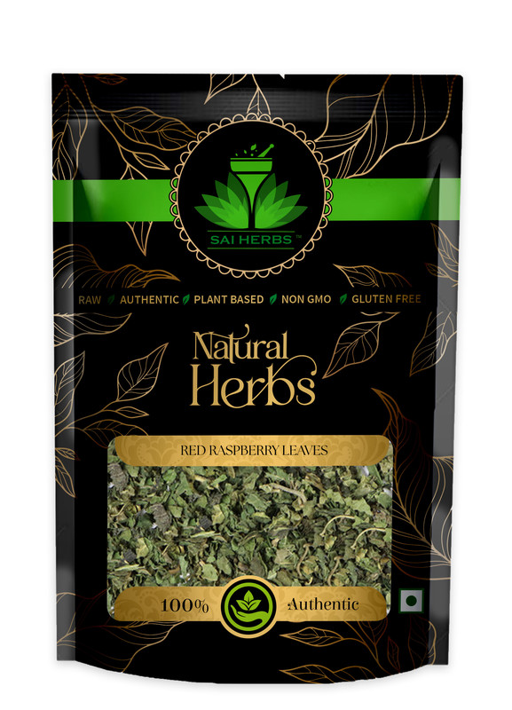 SAI HERBS Red Raspberry Leaves Packet of 100 GM