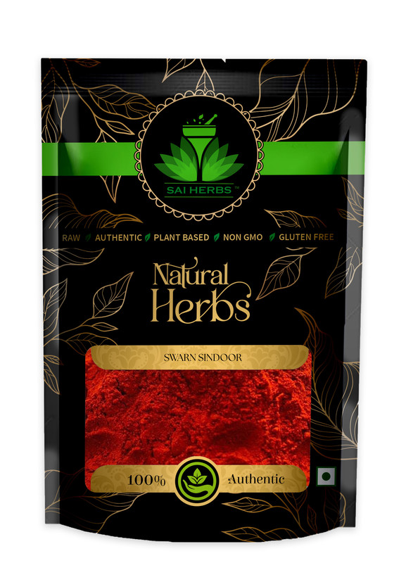 SAI HERBS Swarn Sindoor Packet of 100 GM