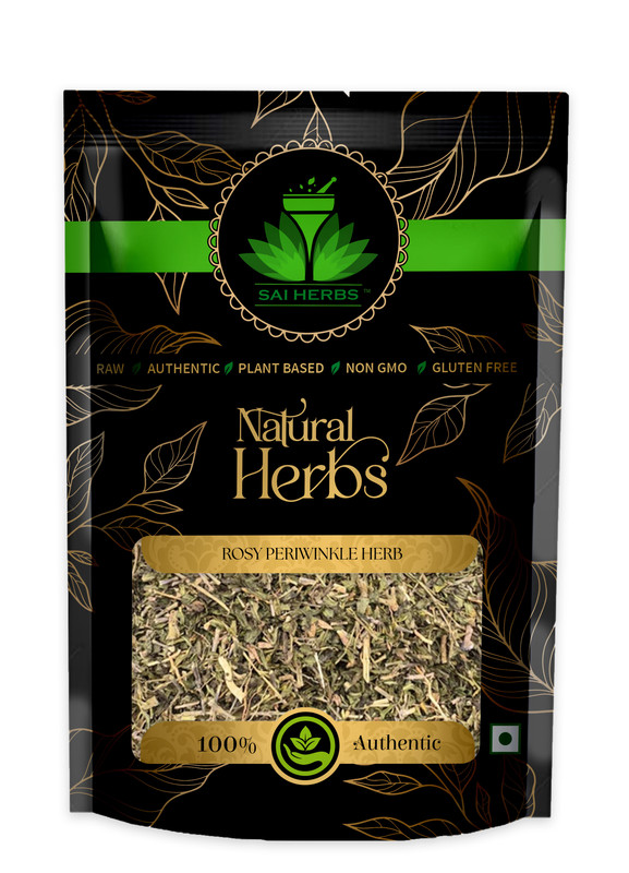 SAI HERBS Rosy Periwinkle Herb Packet of 100 GM