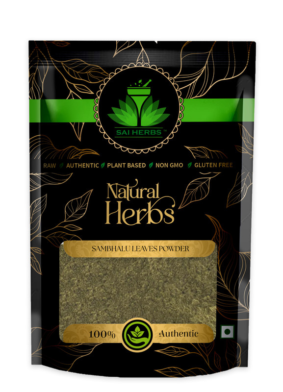 SAI HERBS Sambhalu Leaves Powder Packet of 100 GM