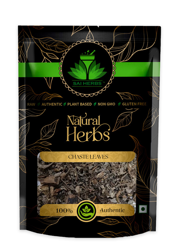 SAI HERBS Chaste Leaves Packet of 100 GM