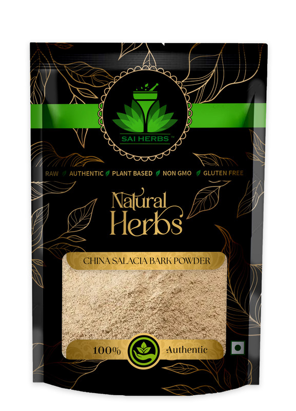 SAI HERBS China Salacia Bark Powder Packet of 100 GM