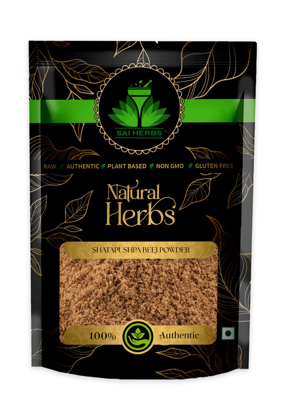 SAI HERBS Shatapushpa Beej Powder Packet of 100 GM