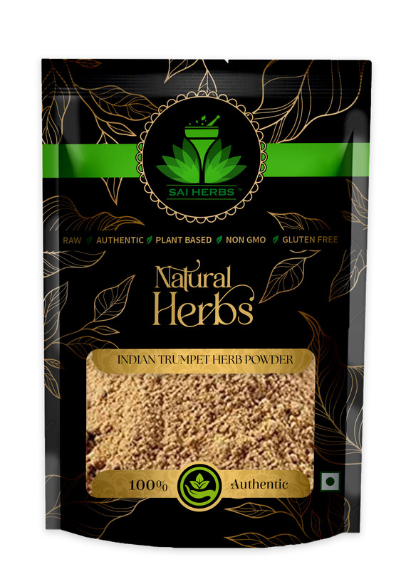 SAI HERBS Indian Trumpet Herb Powder Packet of 100 GM