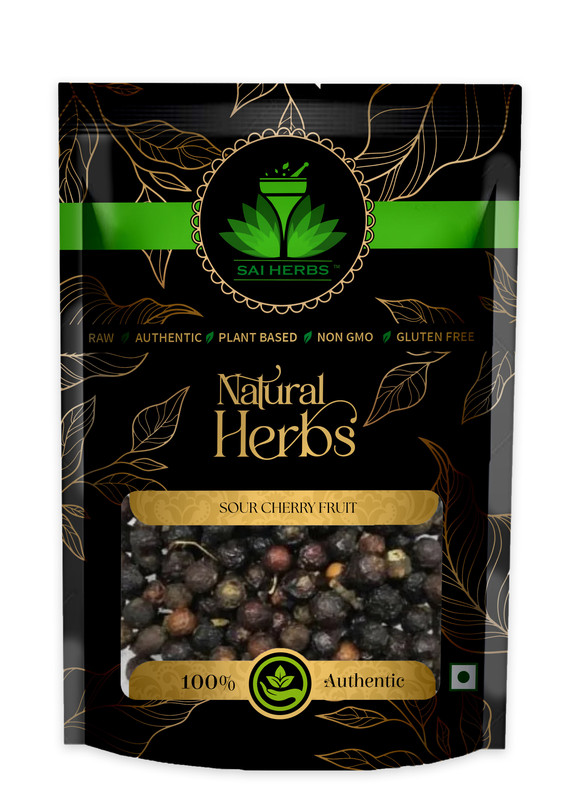 SAI HERBS Sour Cherry Fruit Packet of 100 GM