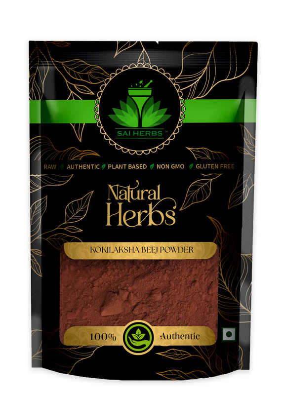 SAI HERBS Kokilaksha Beej Powder Packet of 250 GM
