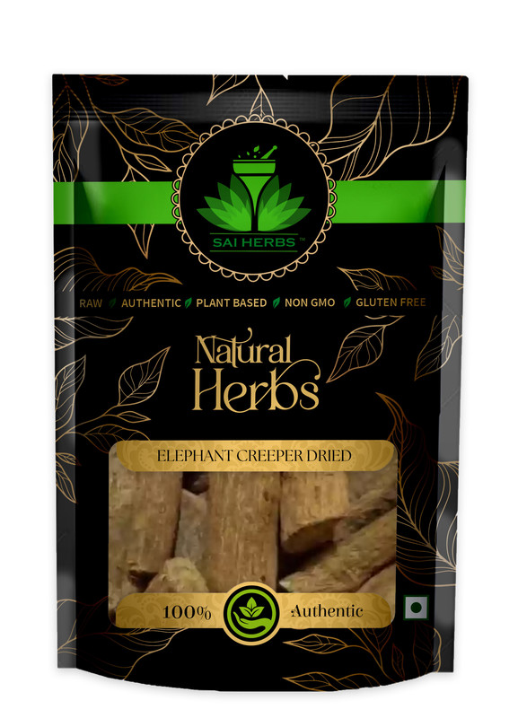SAI HERBS Elephant Creeper Herb Packet of 100 GM