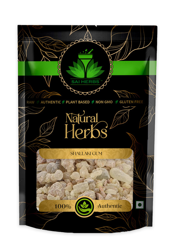 SAI HERBS Shallaki Gum Packet of 100 GM