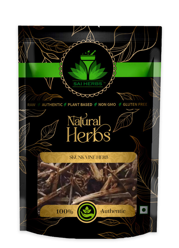 SAI HERBS Skunk Vine Herb Packet of 100 GM