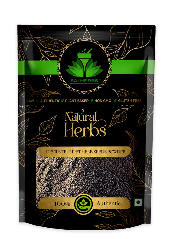 SAI HERBS Devils Trumpet Herb Seeds Powder Packet of 100 GM