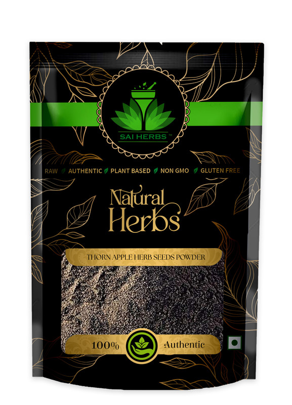 SAI HERBS Thorn Apple Herb Seeds Powder Packet of 100 GM