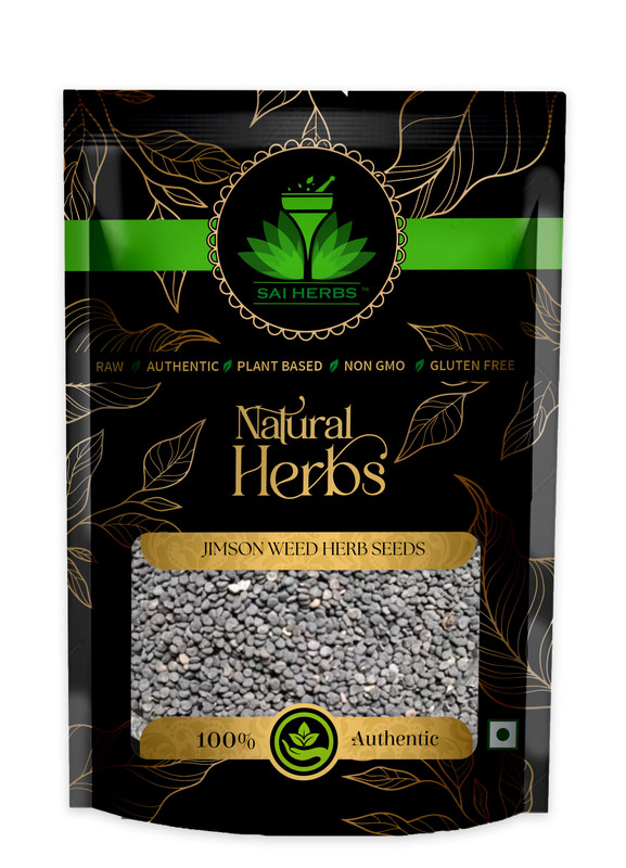 SAI HERBS Jimson Weed Herb Seeds Packet of 100 GM