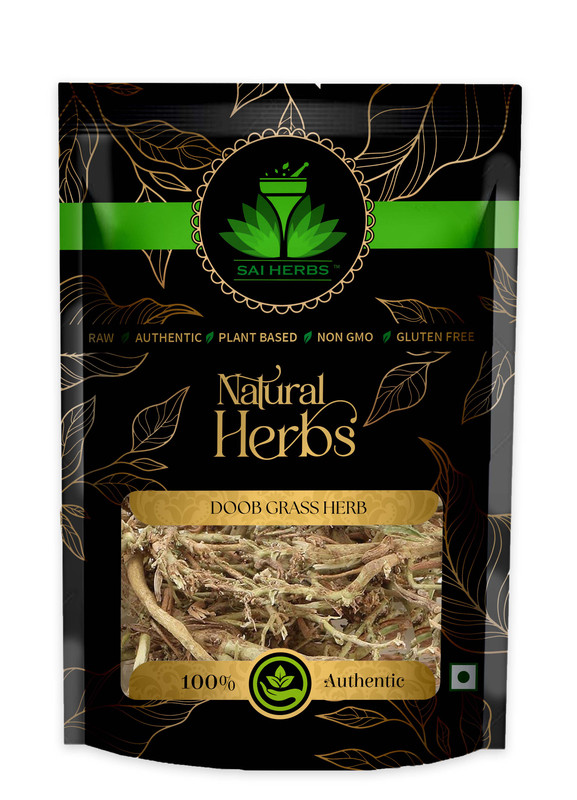 SAI HERBS Doob Grass Packet of 100 GM
