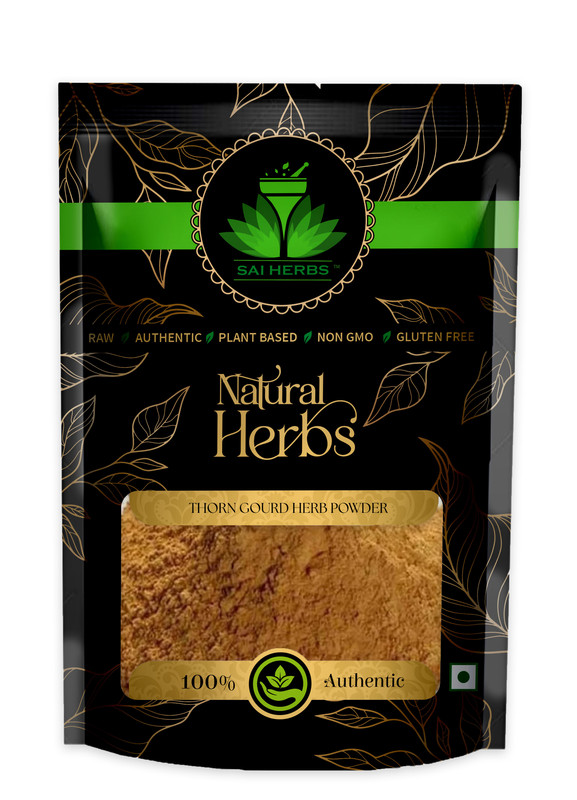 SAI HERBS Thorn Gourd Herb Powder Packet of 250 GM