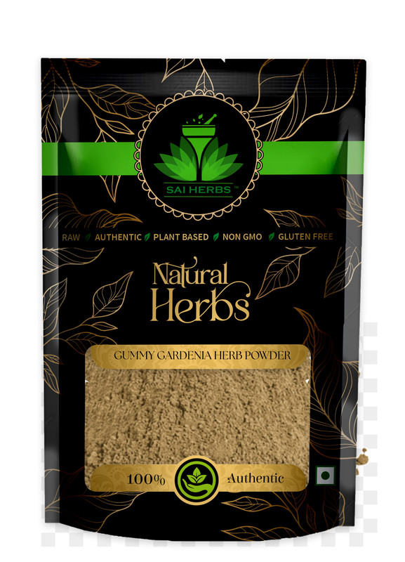 SAI HERBS Gummy Gardenia Herb Powder Packet of 100 GM