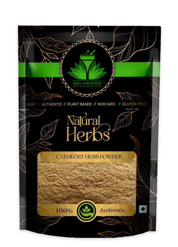 SAI HERBS Catswort Herb Powder Packet of 100 GM