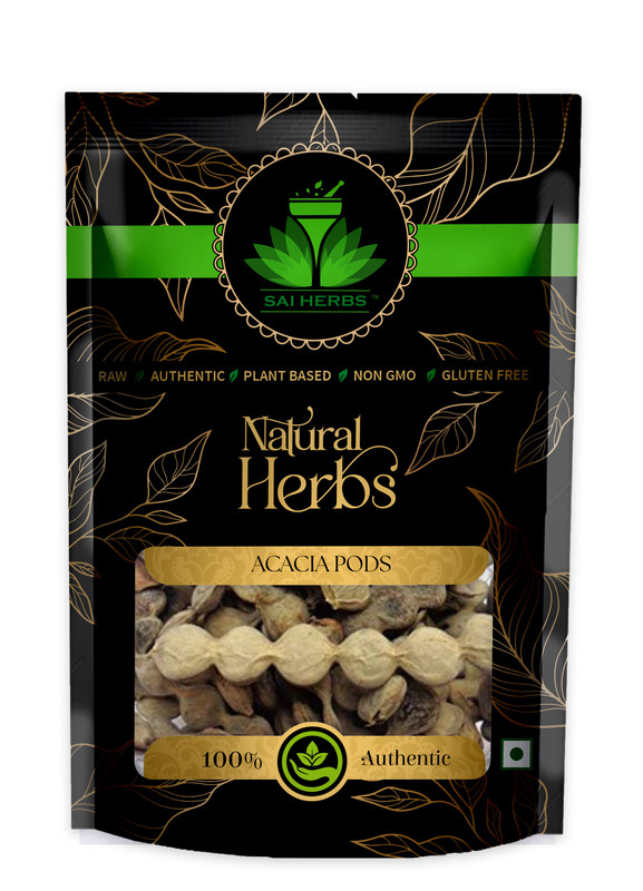 SAI HERBS Acacia Pods Packet of 100 GM