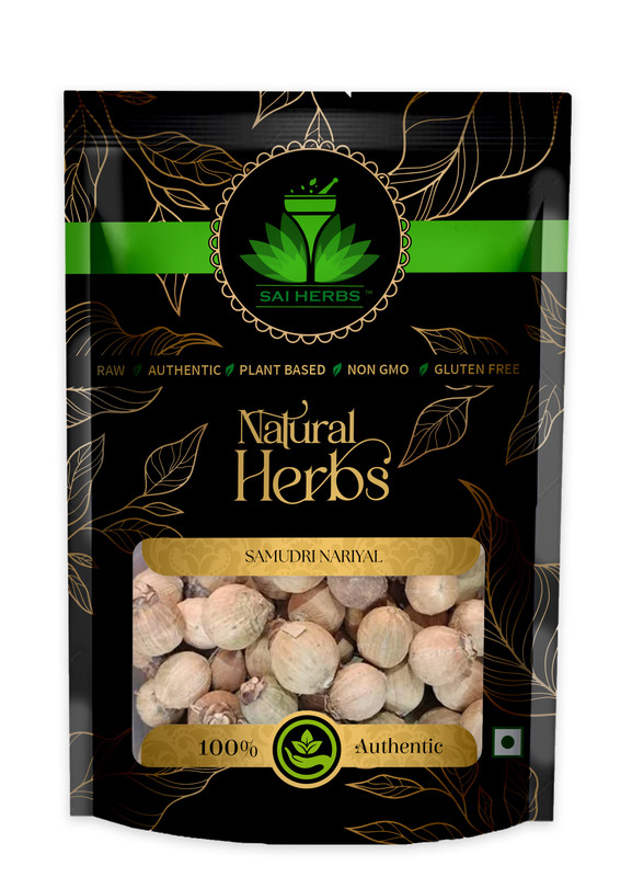 SAI HERBS Samudri Nariyal Packet of 100 GM