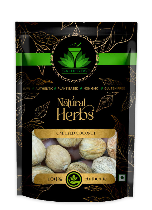 SAI HERBS One Eyed Coconut Packet of 100 GM