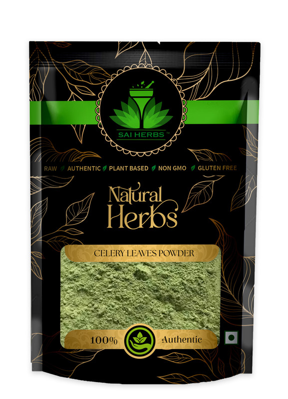 SAI HERBS Celery Leaves Powder Packet of 100 GM