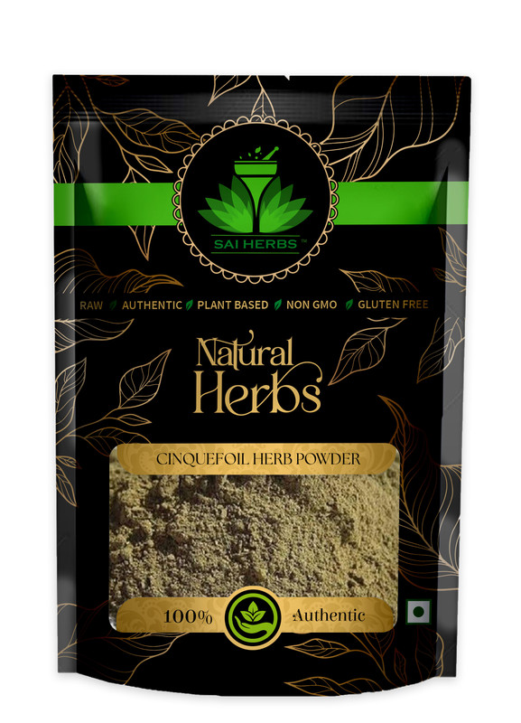 SAI HERBS Cinquefoil Herb Powder Packet of 250 GM